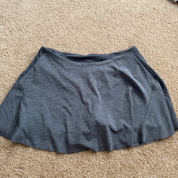 Athleta Gray Match Point Skort - Picture 1 of 8